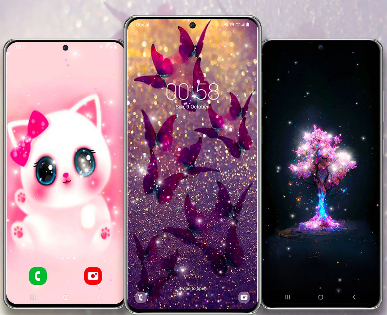 Glitter Live Wallpaper screenshot